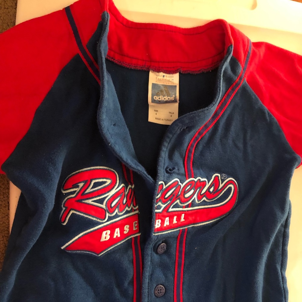 Texas Rangers baseball jersey by Adidas - soft! - Picture 2 of 8